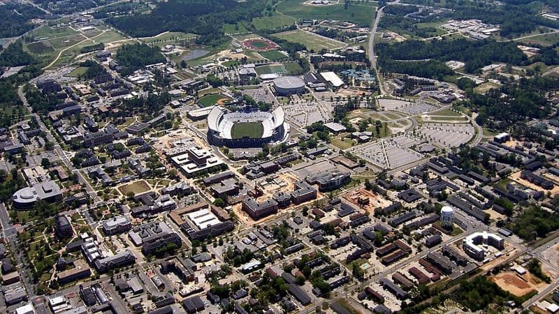 Campus of en:Auburn University in en:Auburn, Alabama