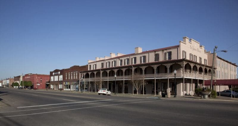 Title: The St. James Hotel, the only surviving hotel in the downtown historic district, Selma, Alabama Physical description: 1 photograph :