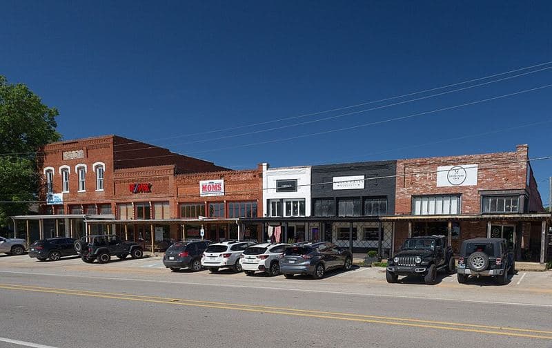 Downtown Aubrey, Texas