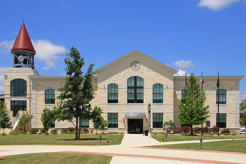 City Hall of Kerrville, Texas, United States.