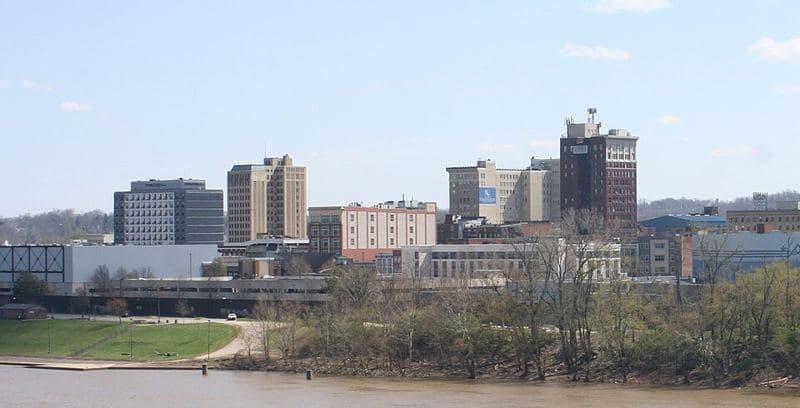 Huntington WV skyline picture